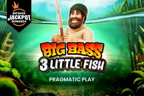 Big Bass 3 Little Fish – Big Bass Jackpot Bonanza – a játék képe