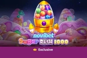 Novibet Sugar Rush 1000 – a játék képe