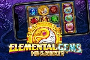 Elemental Gems Megaways – a játék képe