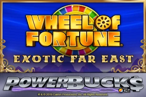 PowerBucks Wheel of Fortune Exotic Far East – a játék képe