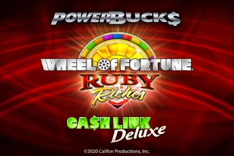 PowerBucks Wheel of Fortune Ruby Riches – a játék képe
