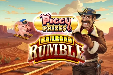 Piggy Prizes Railroad Rumble – a játék képe