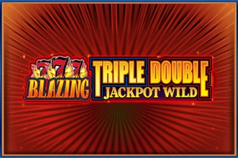Blazing 777 Triple Double Jackpot Wild – a játék képe