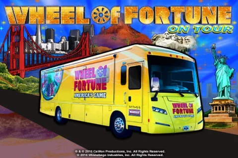 Wheel of Fortune On Tour – a játék képe