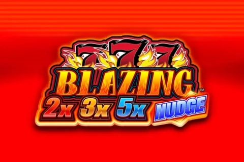 Blazing 777 2x 3x 5x Nudge – a játék képe