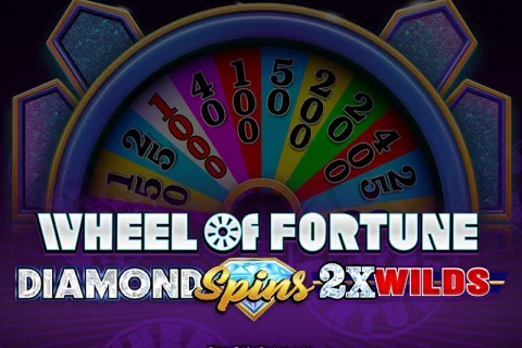 Wheel of Fortune Diamond Spins 2x Wilds – a játék képe