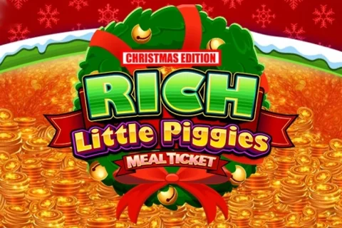 Rich Little Piggies Meal Ticket Christmas Edition – a játék képe