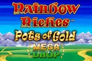 Rainbow Riches Pots of Gold Mega Drop – a játék képe