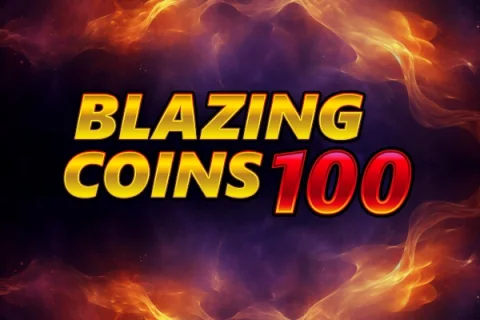 Blazing Coins 100 – a játék képe