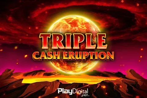 Triple Cash Eruption – a játék képe
