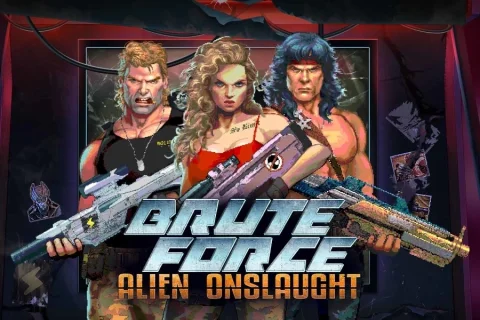 Brute Force Alien Onslaught – a játék képe