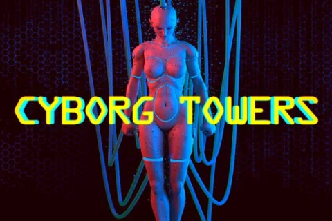 Cyborg Towers – a játék képe