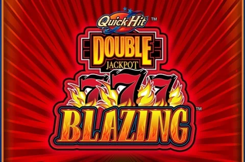 Quick Hit Double Jackpot Blazing 777’s – a játék képe