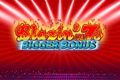 Blazin’ Hot 7s Bigger Bonus – a játék képe
