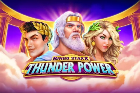 Bingo Staxx Thunder Power – a játék képe